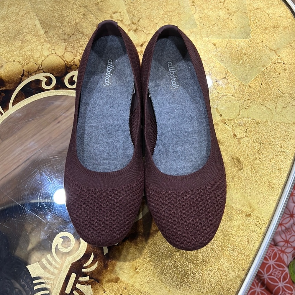 AllBirds Tree Breezers Burgundy Sz 8